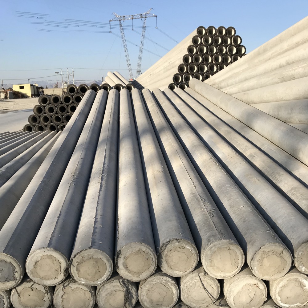 辽宁190×18米非预应力水泥电线杆