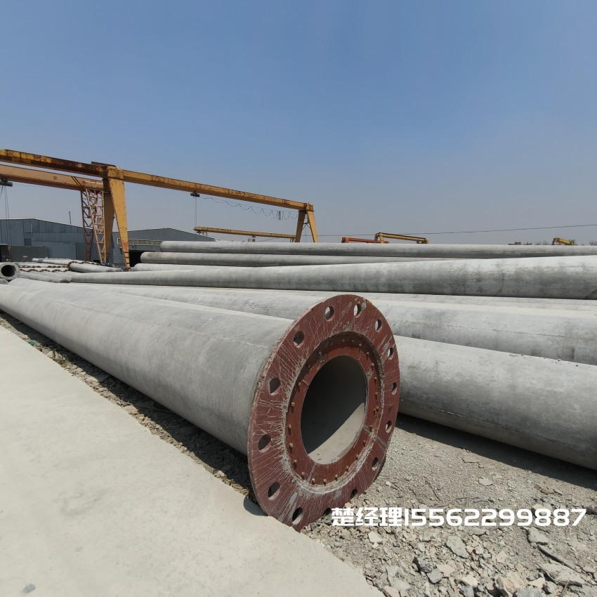 辽宁12米无拉线电杆